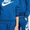 Nike Sportswear Club Fleece Logo Print Crewneck Sweatshirt Kids Tops Court-Blue FD2992-476
