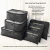 Six-Piece Travel Storage and Organization Bag Set