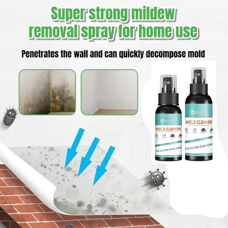 Mold Remover Spray Easy to Use Formula For Daily Maintenance For Home Restaurant  Removes Mold Moisture Absorbers 30/100ml