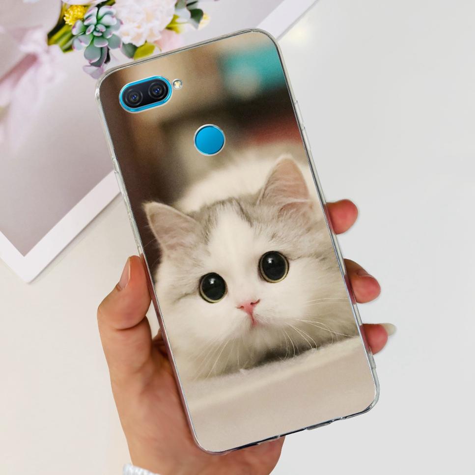 Case For Oppo A12 6.22" Cute Cartoon Dinosaur TPU Soft Silicone Clear Cover For Oppo A12 A 12 CPH2083 Phone Case Funda Bumper