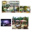 Miniature Tree Sand Table Plant Garden Landscape Ornament Building Model DIY Park Simulation Decoration Scene Placement