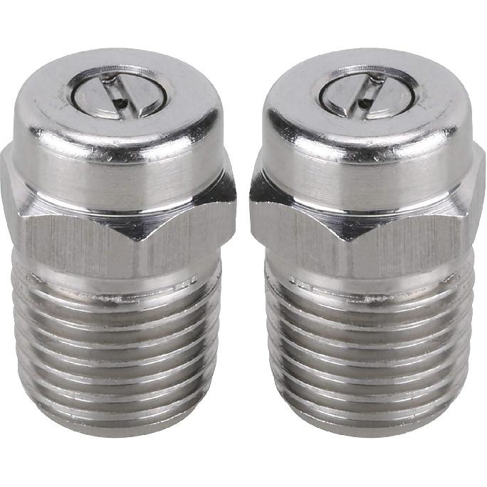 M MINGLE Universal Replacement Nozzle, Pressure Washer Water Broom, Surface Cleaner, 25 Degree, Orifice 1.5, 1/4 Inch NPT Male Fitting, 4000PSI