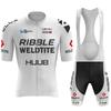 Men's Women's Tour De Cycling Suit With Strap Short-sleeved Team Edition Bicycle Outdoor Sports