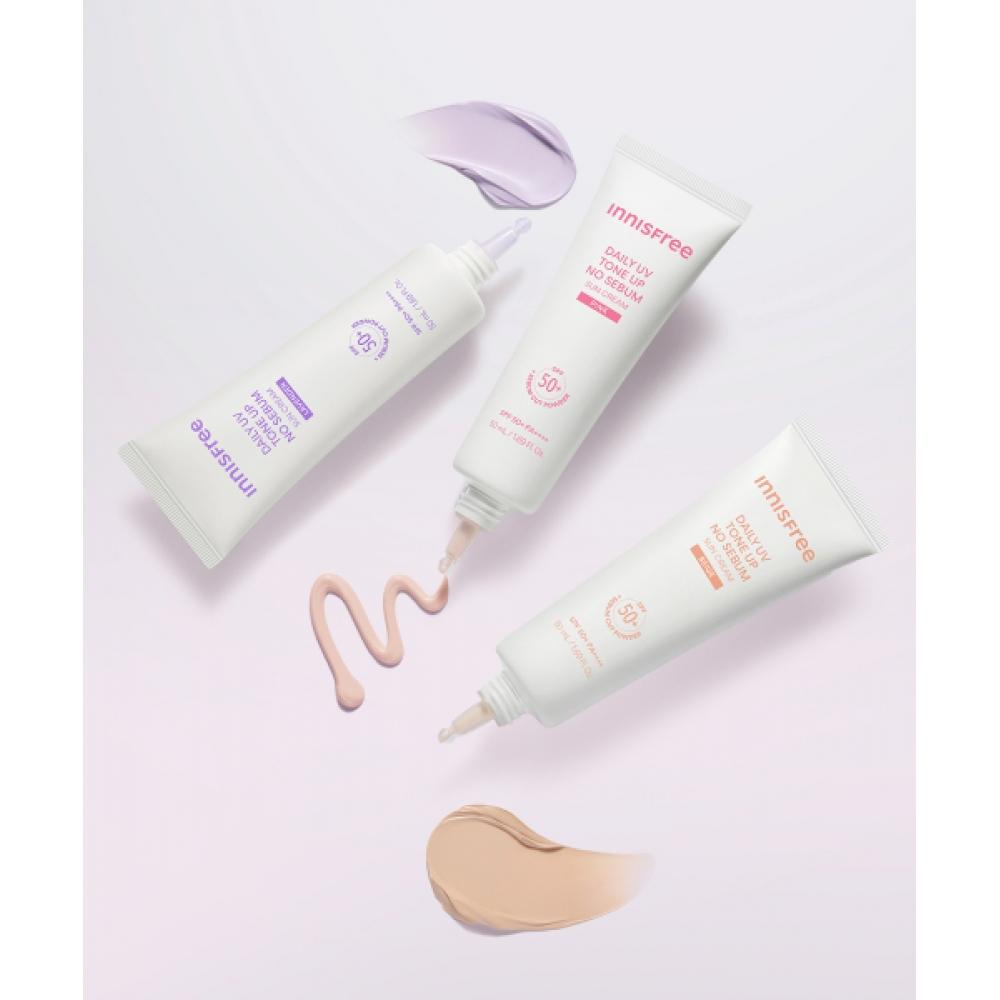Innisfree Daily Uv Tone Up No Sebum Sun Cream Beige