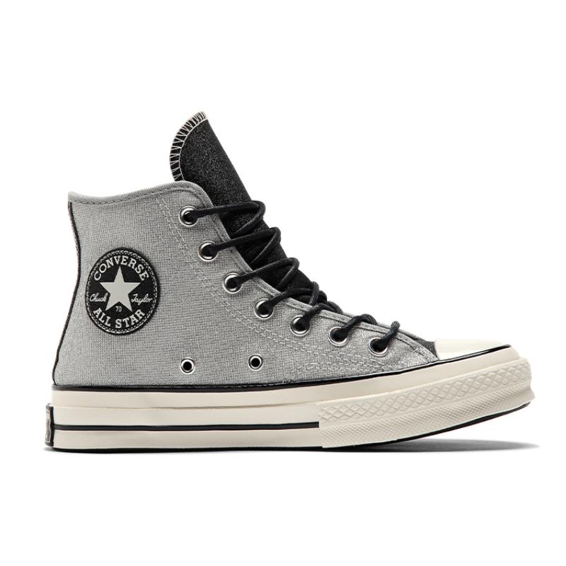 Converse 1970s Chuck Taylor All Star Baby's Breath Girls' Gift High Top Canvas Women's Silver Grey