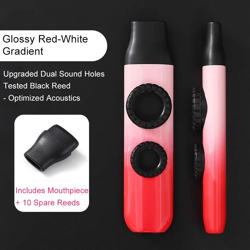 Kazoo Musical Instrument Beginner-Friendly Toot Whistle With Reeds Zuka Wind Instrument For Guitar And Ukulele Accompaniment