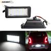 2pcs For Seat Mii/E-Mii 2012-2021 Ibiza 6J 3-door 2008-2012Not for Facelift Models Canbus LED License Plate Light White 12V