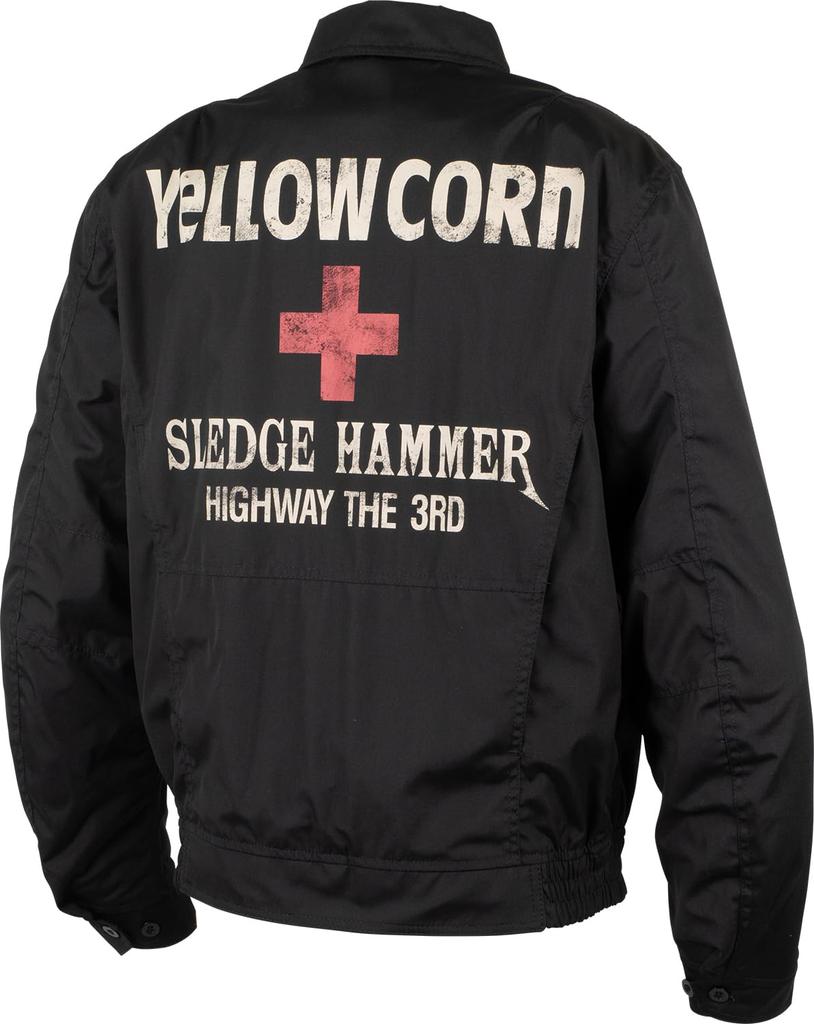 Cotton Twill Jacket Black M [Yellow Corn] SJ-5100