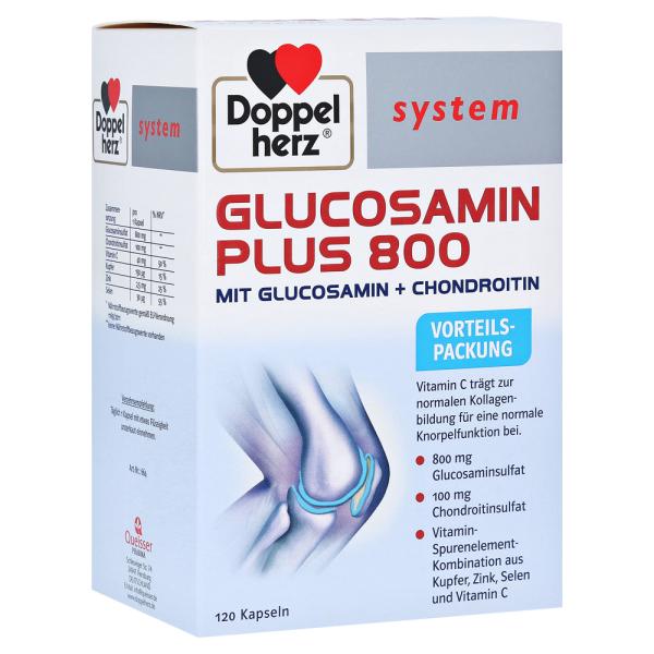 Doppelhertz Glucosamine Plus 800+Chondroitin 120st