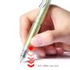 M&G Erasable Gel Pen, Silent Design, Soft Rubber Grip, Refillable Cartridge, Crystal Blue, Ideal for Students and Office U