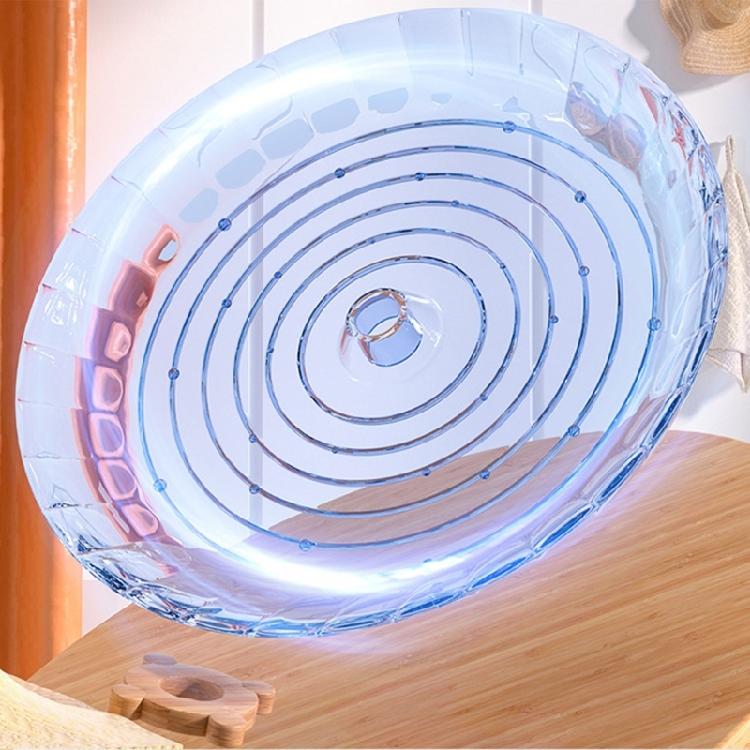 Ergonomische Fliegende Untertassen Rad Großer Durchmesser Leiser Läufer Hamster Transparente Laufrolle Spielzeug