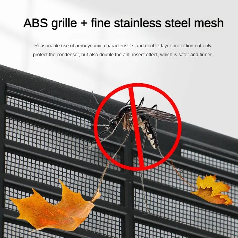 For Tesla Model 3 Highland 2025 Anti-insect Air inlet Protector Cover Front Trunk Air Vent Intake Grille Filter Net Insect-proof