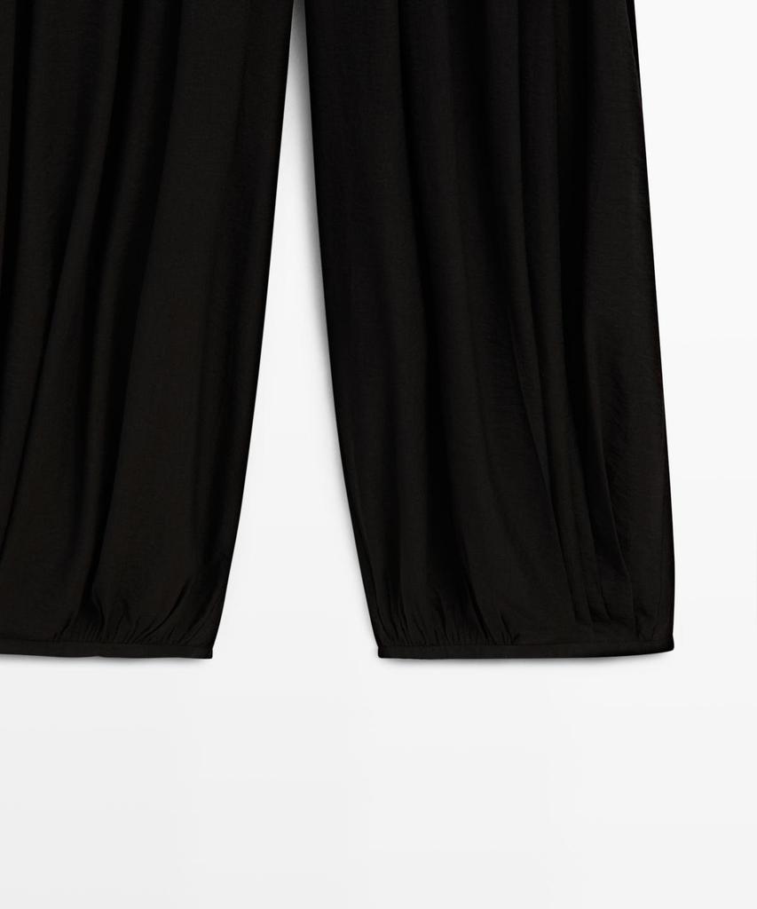 Masimodutti Contrast Fluid Pants