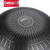 Debo 316 Edelstahl Doppelseitige Waben Antihaft Wok, 32cm
