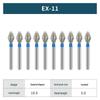 High-Speed Diamond Dental Burs for Polishing, Grinding, and Oral Care