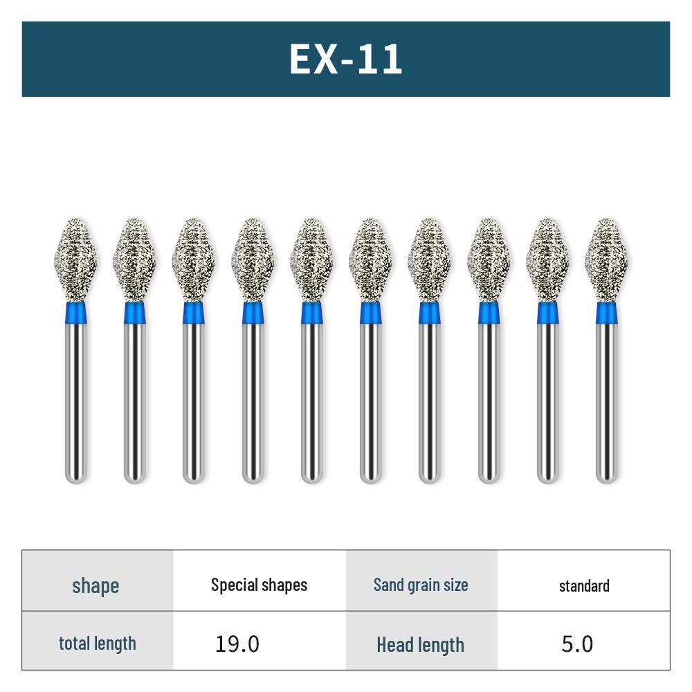High-Speed Diamond Dental Burs for Polishing, Grinding, and Oral Care