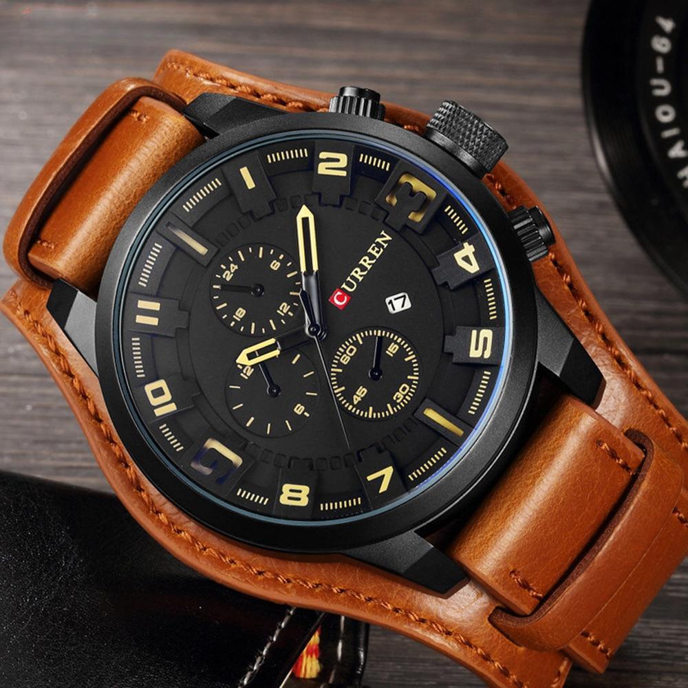 Waterproof Quartz Wristwatch for Men, Fashionable and Affordable