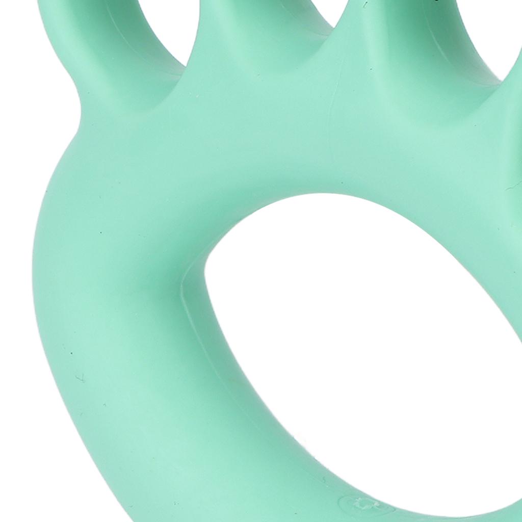 Przyrząd do wzmacniania chwytu dłoni Łagodzi skurcze dłoni Zapobiega ślizganiu Ćwiczący cztery palce Zielony 40LB