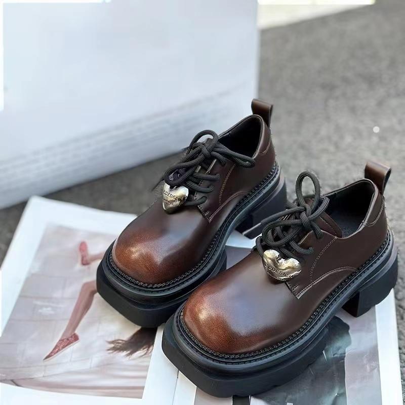 

Новые Туфли Лолиты Японские Туфли Мэри Джейн Женские Винтажные Туфли Девочек Студентов JK Uniform Туфли на Платформе Косплей Любовь Высокие Каблуки 40