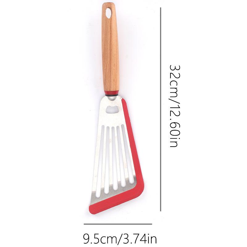 Household silicone shovel butterfly shovel non-stick pan high temperature silicone shovel kitchen tools omelette pancake steak shovel
