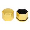 uxcell Wheel Lug Wheel Nut Lug Hub Dustproof Plastic with Removal Tool Gold Pack of 21mm Covers, Covers, Caps, Clips, Tone, 20,