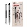 3PCS/Set Surface Detail Processing Rendering Sketch Rubbing Brush Blending Sponge Pen  Students Gift