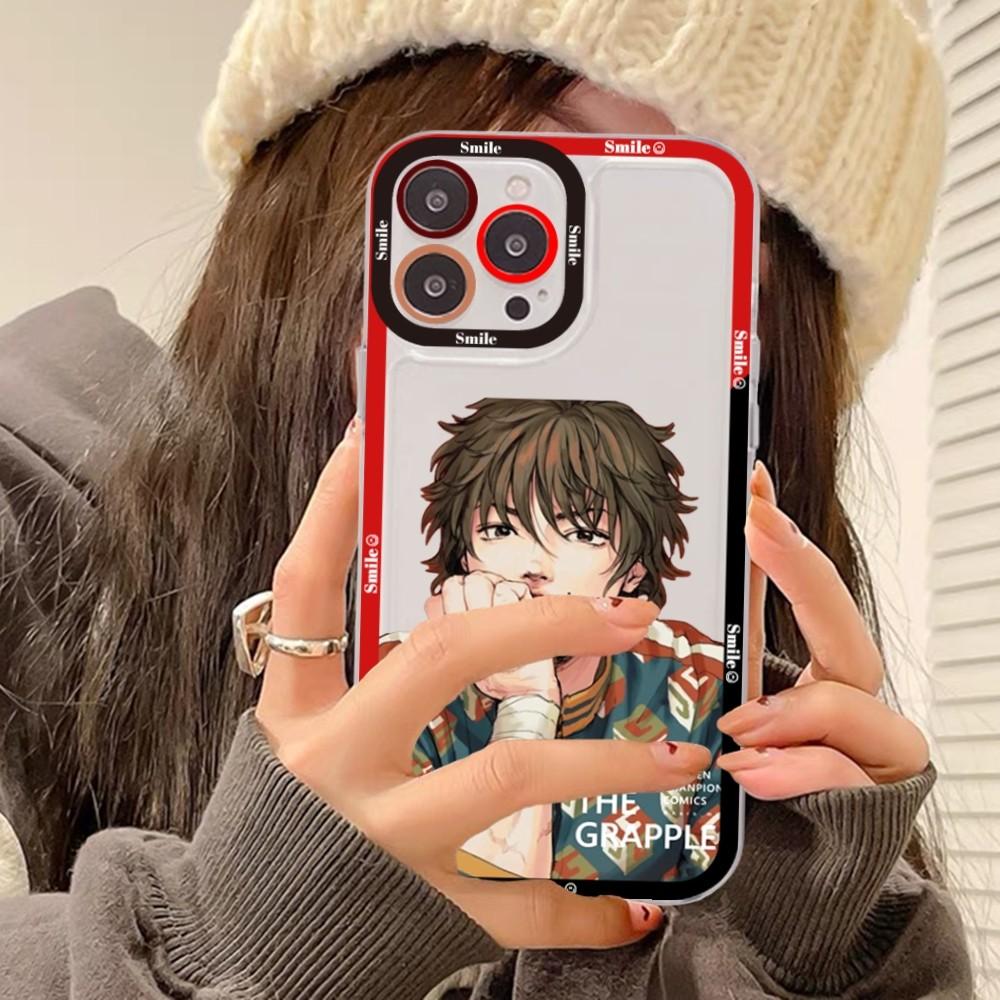 Japan Anime Baki Phone Case For iPhone 15 14 13 12 11 Pro Max XS X XR Mini Protective Cover