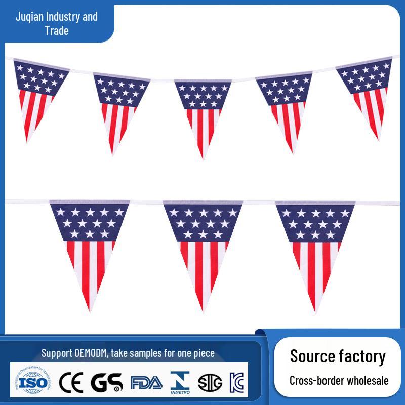 2026 Best-Selling American Flag Banner for Independence Day Yard Decor