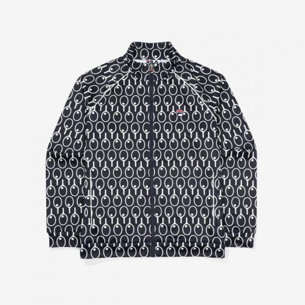 

Fila F Box Collection Racket Graphic Track Top INKNAVY/105