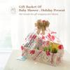 Handmade Cotton Rope Storage Basket Desktop Organizer Multi-Purpose Woven Box Set for Home Bathroom Office Open Top Stackable Containers