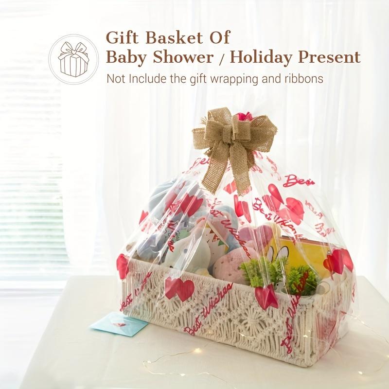 Handmade Cotton Rope Storage Basket Desktop Organizer Multi-Purpose Woven Box Set for Home Bathroom Office Open Top Stackable Containers