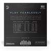 Electric Guitar Strings NYXL Medium Bottom 3set Pack D'Addario Top/Heavy .011-.052 NYXL1152-3P []