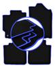 CARLUX-BLUE Car Mats For: Toyota Camry VIII XV50 Sedan (2011-2018)
