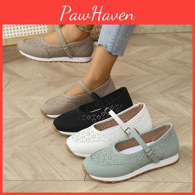 Damen Sommer Netz-Sneaker Mit Atmungsaktivem PU-Obermaterial Und Flachem Absatz Für Lässige Tägliche Kleidung