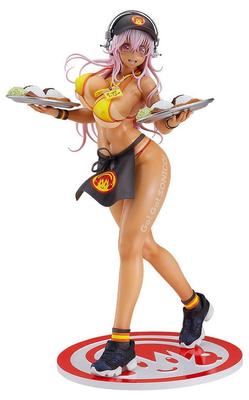 Super Sonico Bikini Waitress Scale ABS PVC Complete Figure Ver. 1/6 & Pre-painted