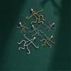 Adjustable Pendant Mount Pendant Blank Base Alloy Material Necklace Pendant Base Suitable for Necklace Creation