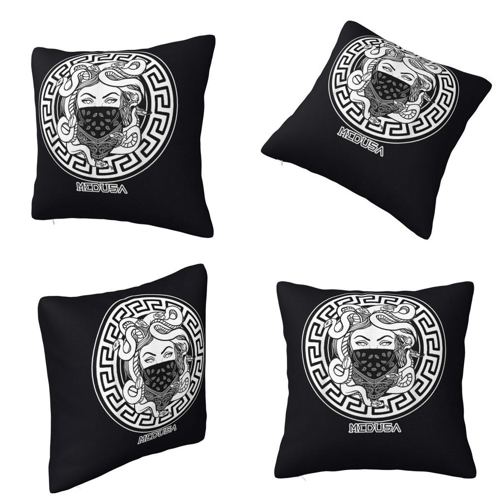 Medusa Nacient Greek Mythology Square Pillowcase Cushion Cover Pillow Case Throw Pillow Cover For Home Sofa Living Room