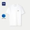 HLA Men's Mercerized Cotton Round Neck Short Sleeve T-Shirt