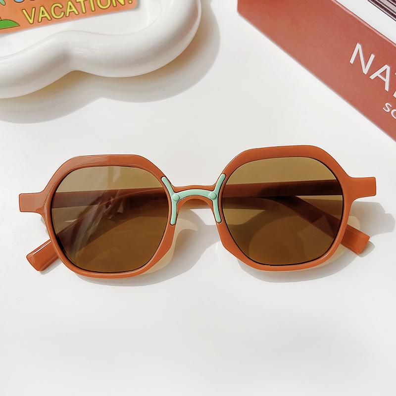 

Kids Personality Classic Outdoor Sun Protection Sunglasses Boys Girls Colors Protect Eyes Baby UV400 Sunglasses Children 0-8 Years old помаранчевий