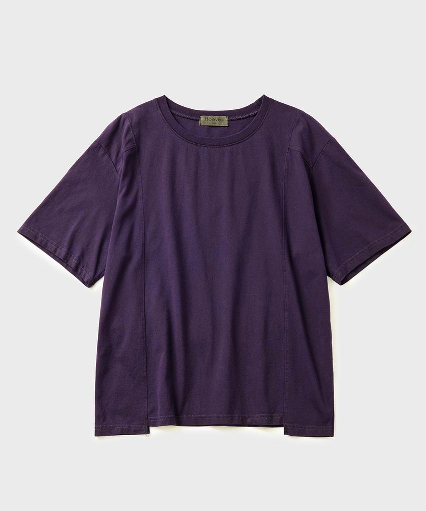 HOOVES Contour Line Short Sleeve T-Shirt [Dying Purple]