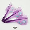 CONDOR Flight Axe 120 Connor Scott Model The Sniper Standard Short Clear Purple