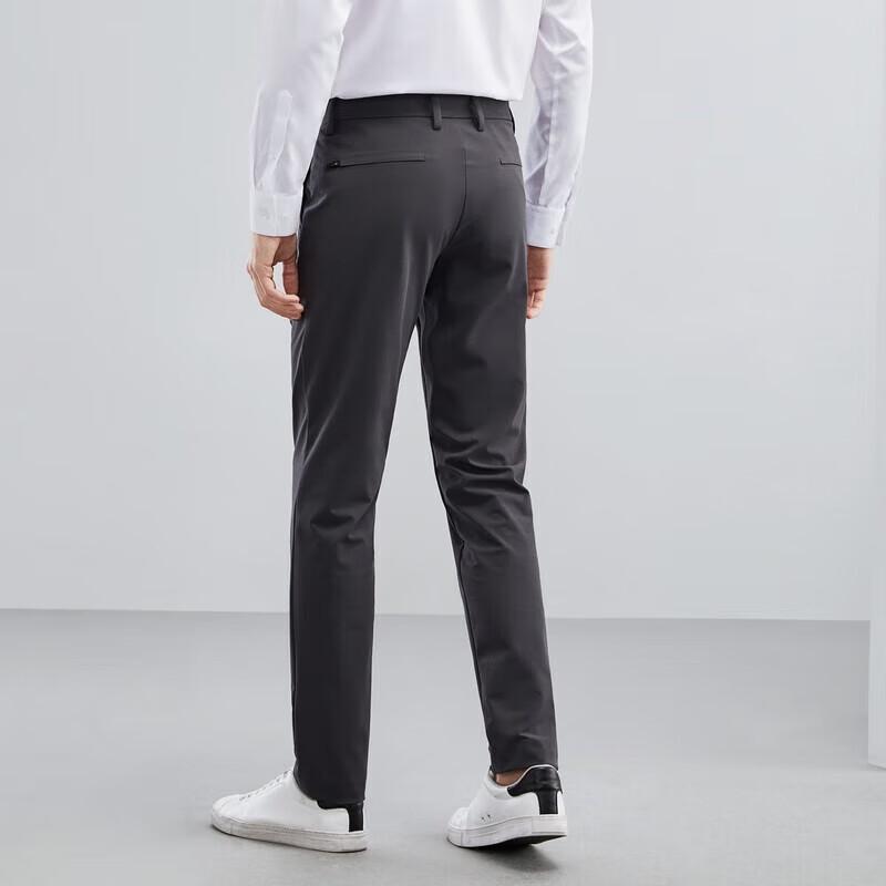 Septwolves Men's Mid-Rise Straight Fit Casual Pants