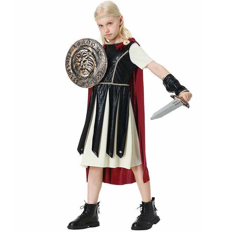 New medieval knight suit, Spartan warrior cosplay performance costume, Roman gladiator costume, stage performance costume
