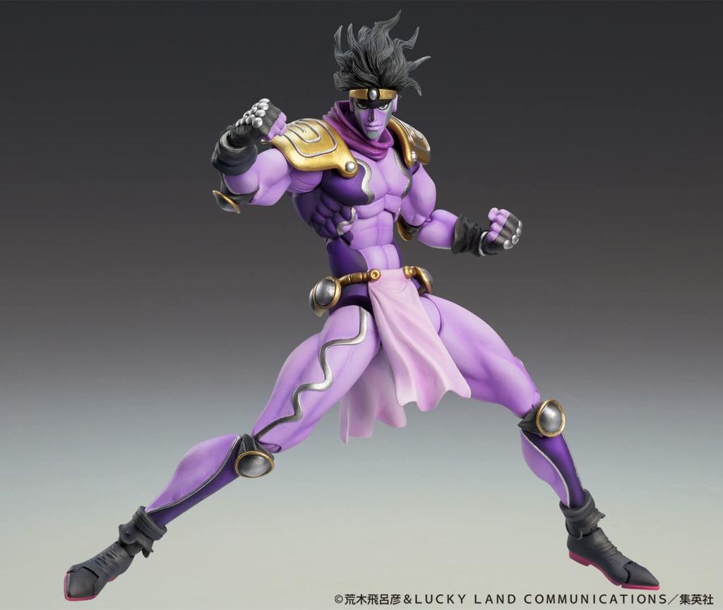 Medicos Entertainment Super Action Statue Bizarre Adventure Part Platinum Approximately 170mm PVC ABS Nylon Painted Movable Figure "JoJo's 3" "Star