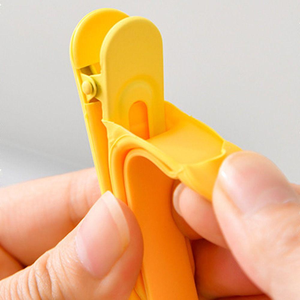 Pagination Mark Reading Bookmark Duckbill Clip Book Clip Silicone Bookmark  School Supplies