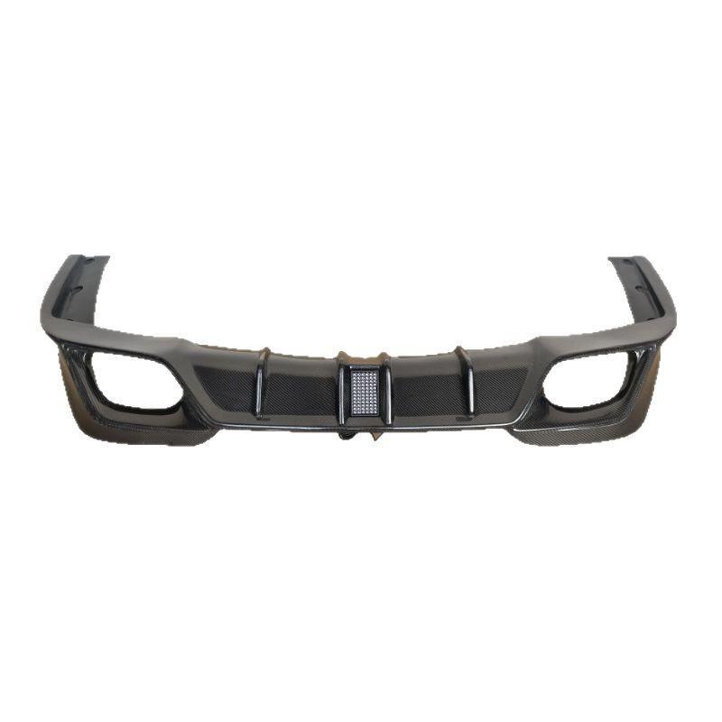 BMW 3 Series G20/G28 Carbon Fiber Rear Diffuser Lip with Lights - Rear Bumper Upgrade
