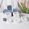 Retro Designs Silicone Soap Mould for Handmade Craft with Artistic Pattern Easy Releases and Dishwasher Safe