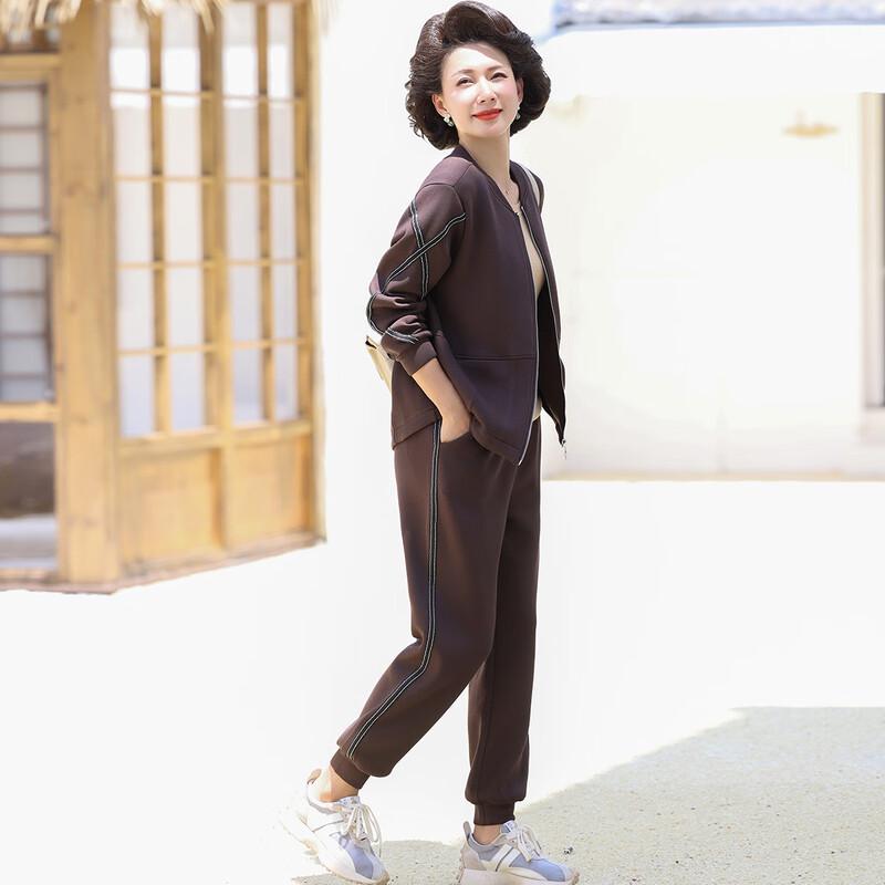 Jianhu Women's Spring Autumn Casual Two-Piece Set