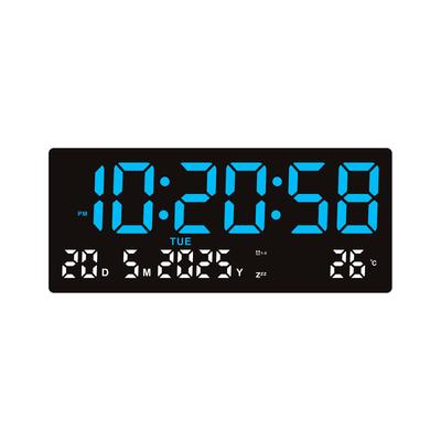 Hot-selling Led Electronic Clock Multi-function Wall Clock Simple Large Screen Alarm Clock Electronic Clock Wall Hanging