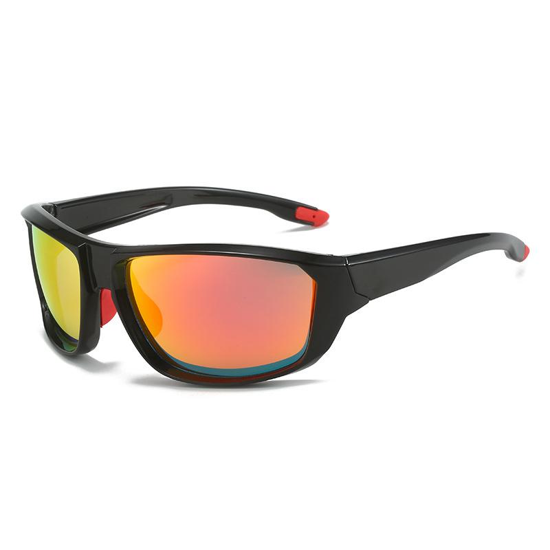 Cycling Sunglasses, Trendy Contrasting Sports Glasses, Versatile And Simple Color Matching Sunglasses